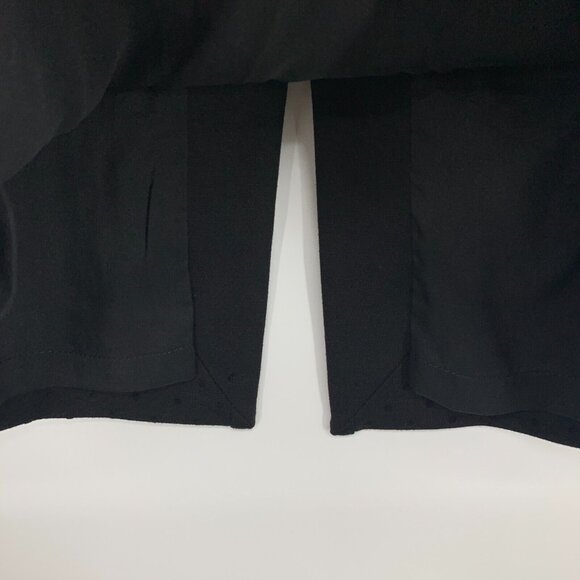 White House Black Market Skirt Black Polka Dot Pencil Straight - Picture 3 of 9